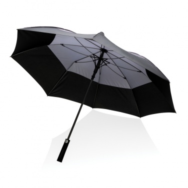 Logo trade corporate gifts picture of: 27" Impact AWARE™ RPET 190T auto open stormproof umbrella